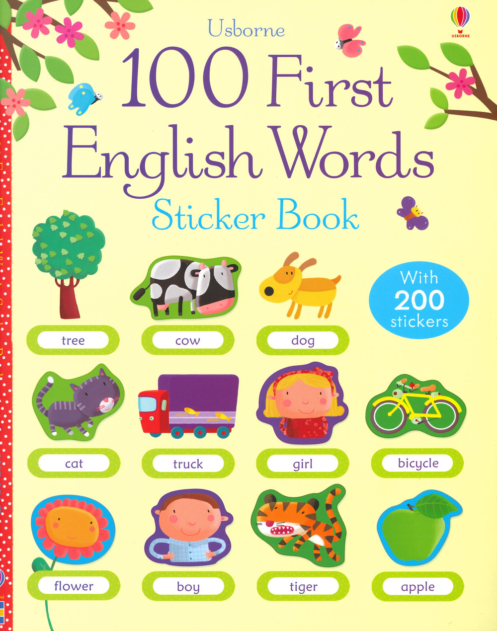 100 first english words. Sticker book. Ediz. a colori