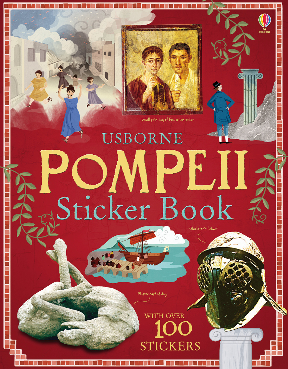 Pompeii sticker book. Con adesivi
