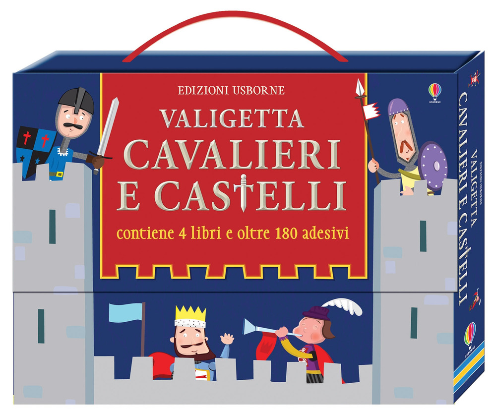 Valigetta cavalieri e castelli. Ediz. illustrata
