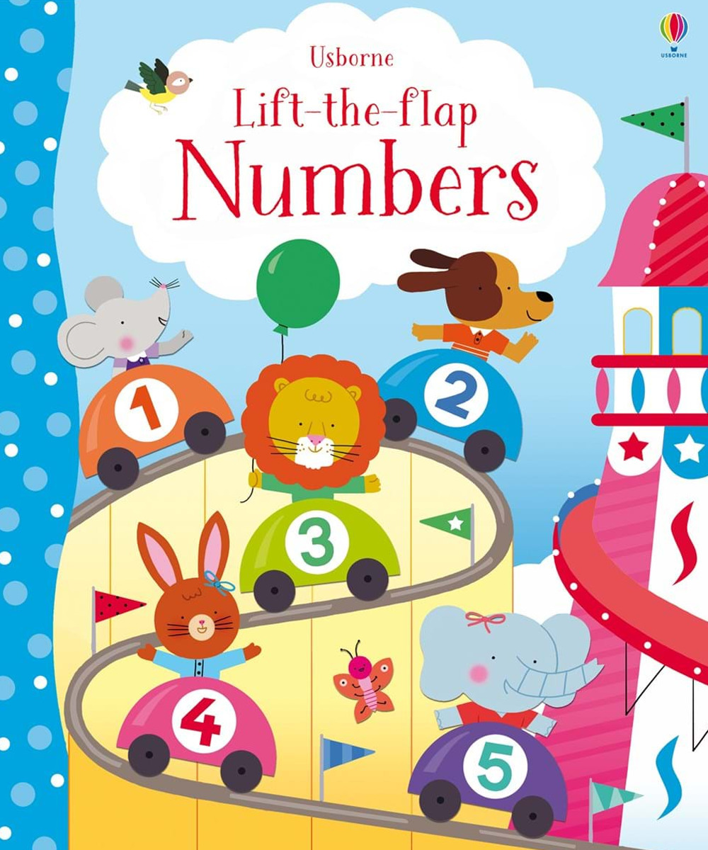 Lift the flap. Numbers