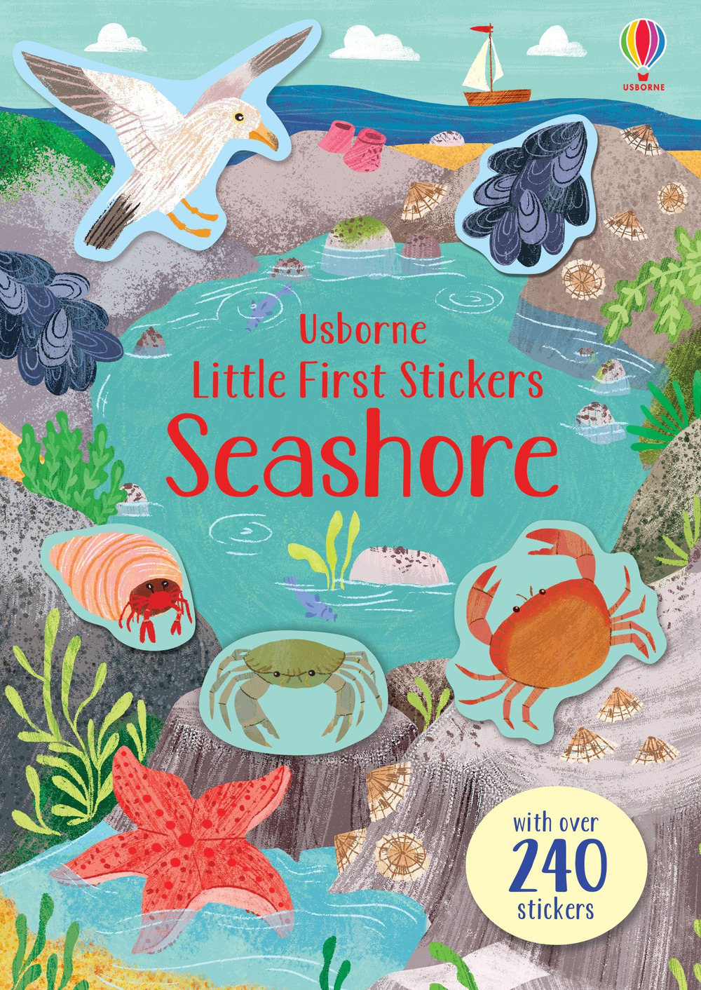 Little first stickers seashore. Ediz. a colori