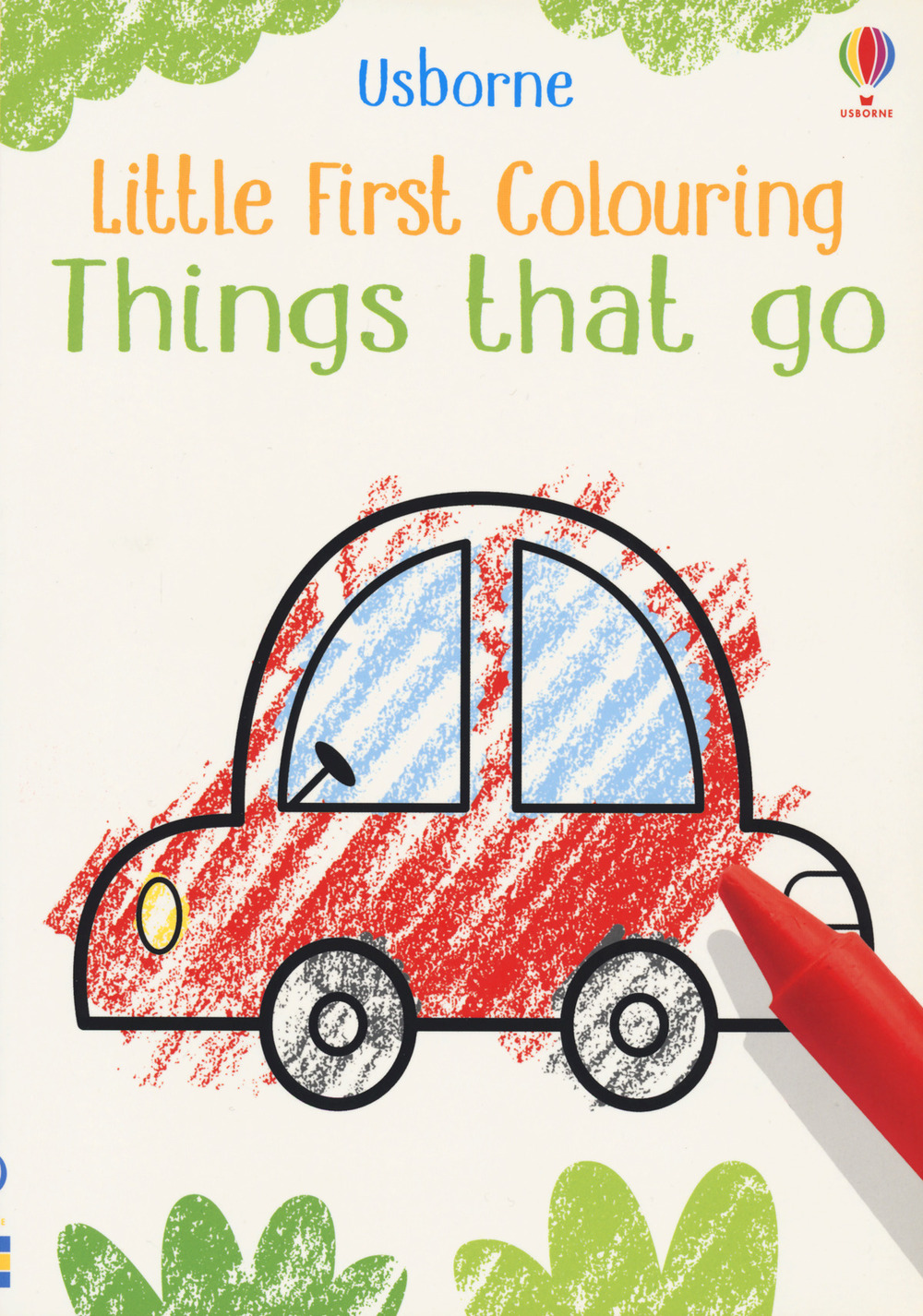 Things that go. Little first colouring