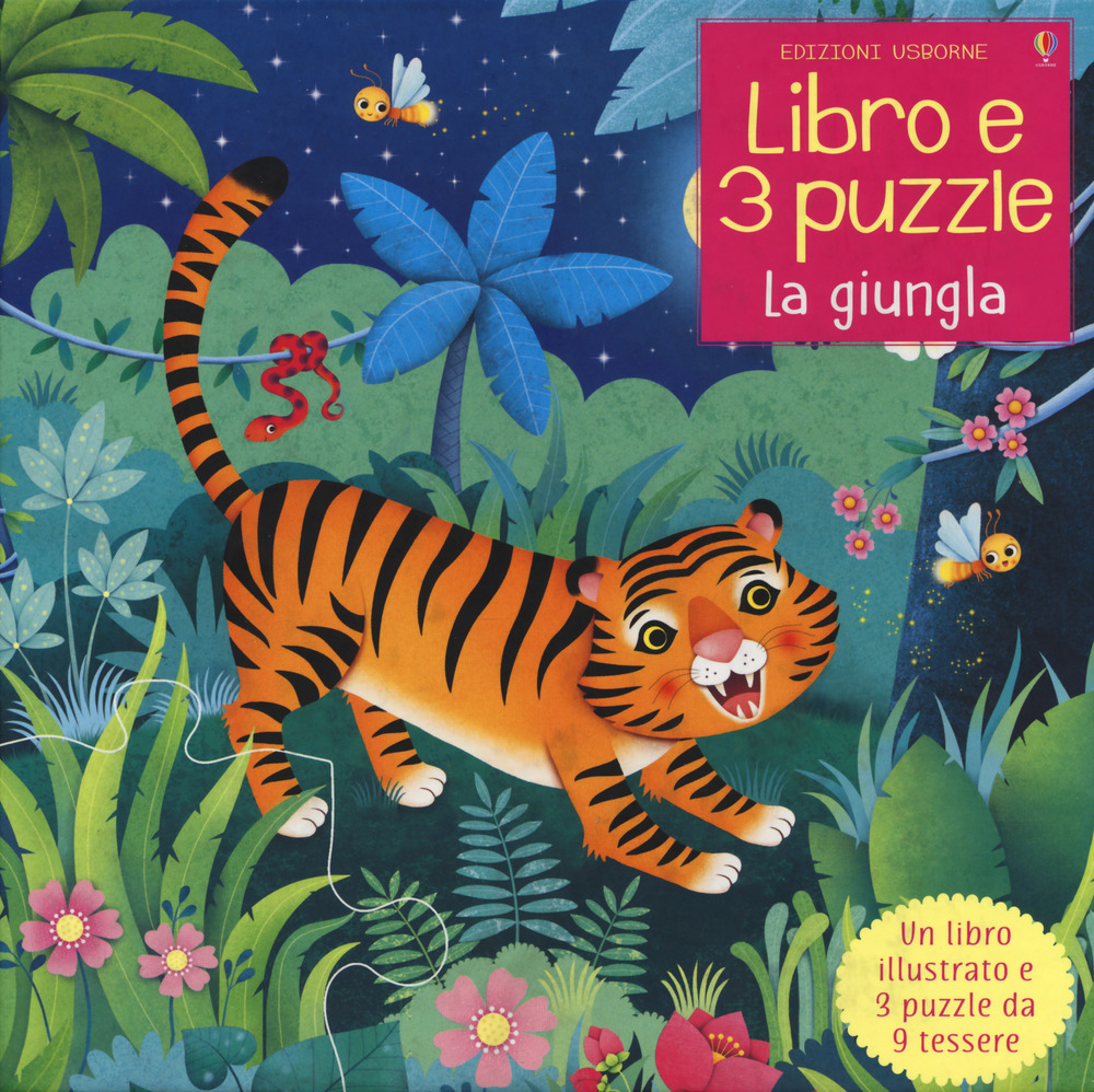 La giungla. Ediz. a colori. Con 3 puzzle