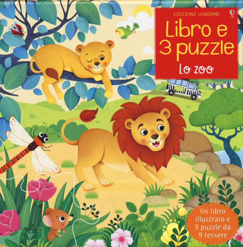 Lo zoo. Ediz. a colori. Con 3 puzzle