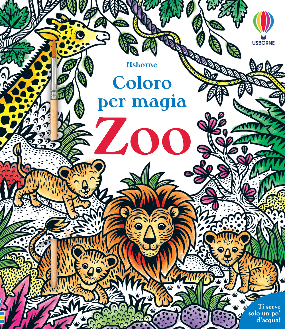 Zoo. Ediz. illustrata. Con pennello