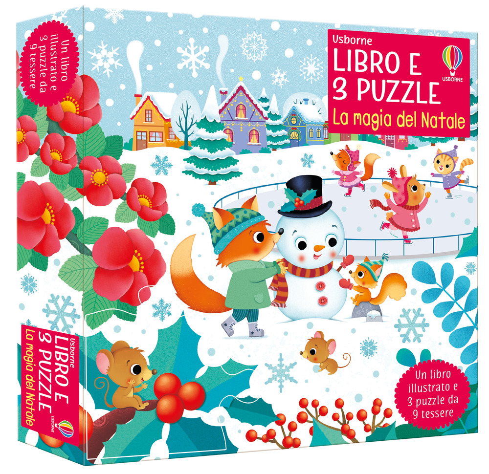 La magia del Natale. Ediz. a colori. Con 3 puzzle