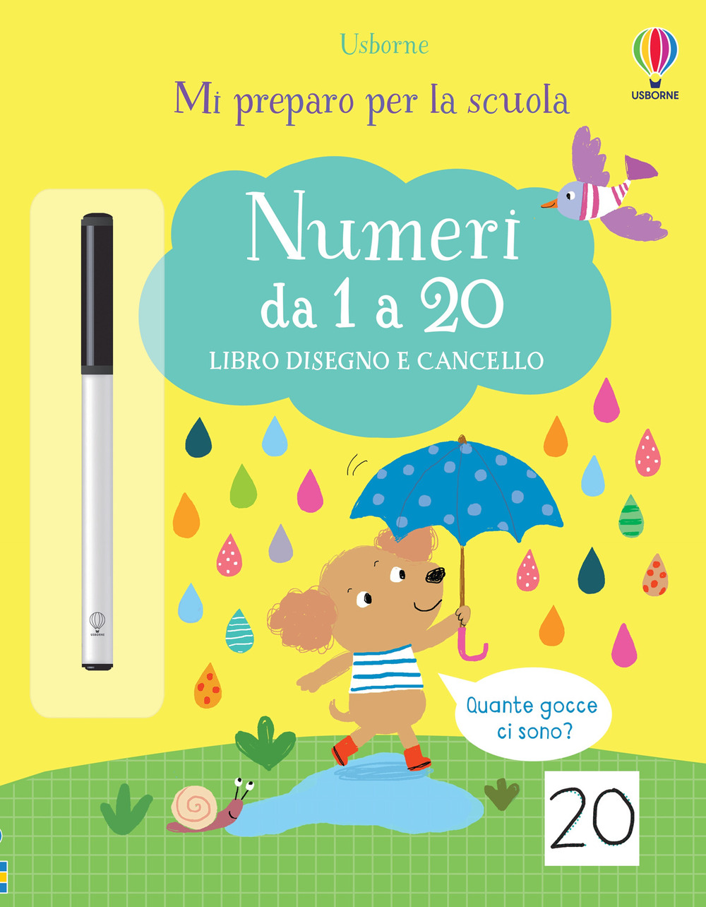 Numeri da 1 a 20. Ediz. a colori. Con pennarello