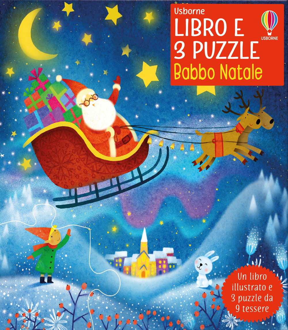 Babbo Natale. Ediz. a colori. Con 3 puzzle