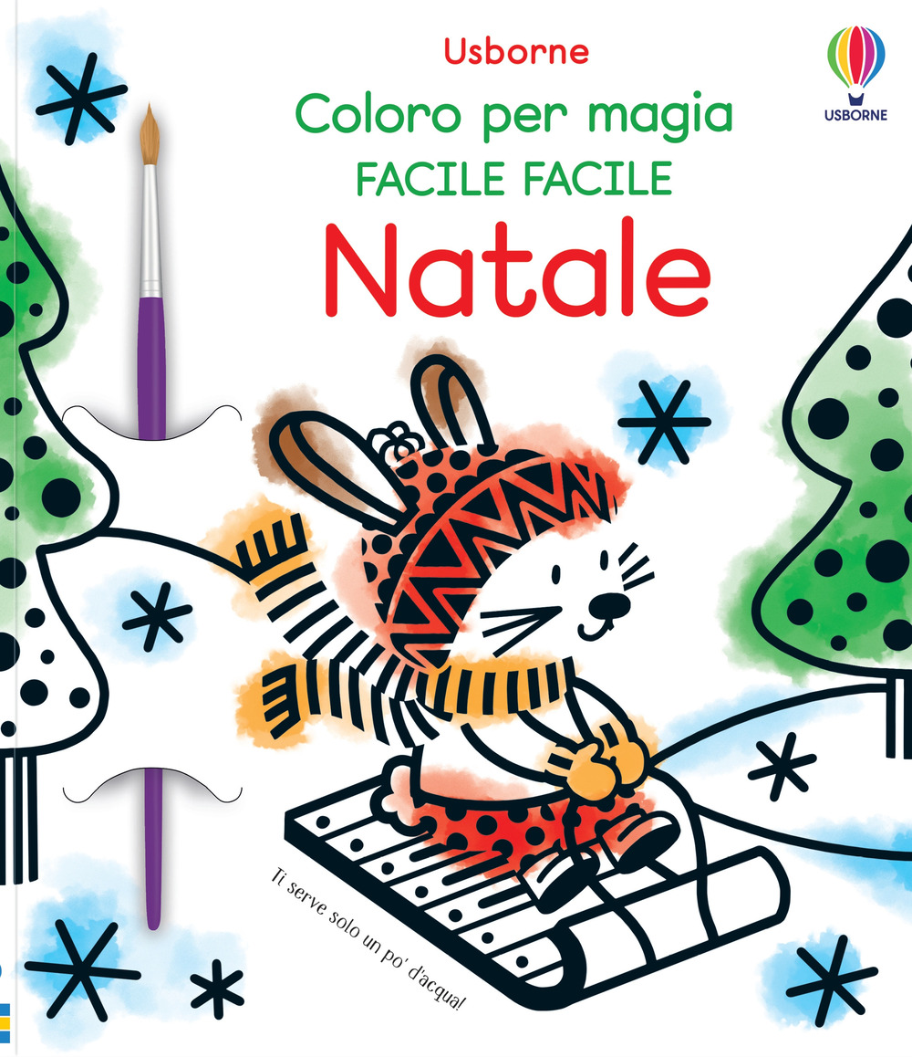 Natale. Con pennello