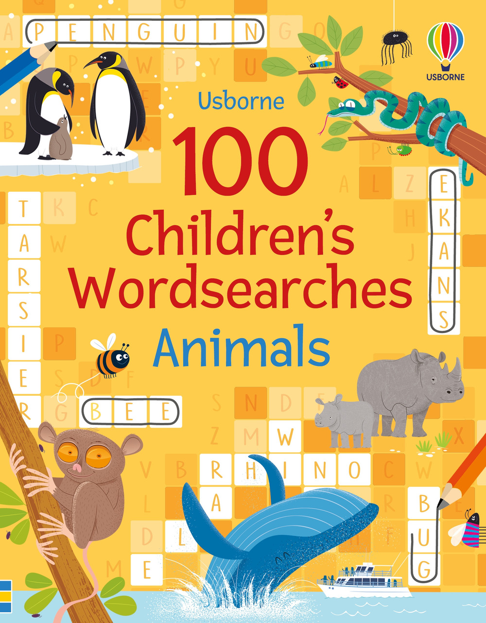 100 children's wordsearches: animals. Ediz. a colori