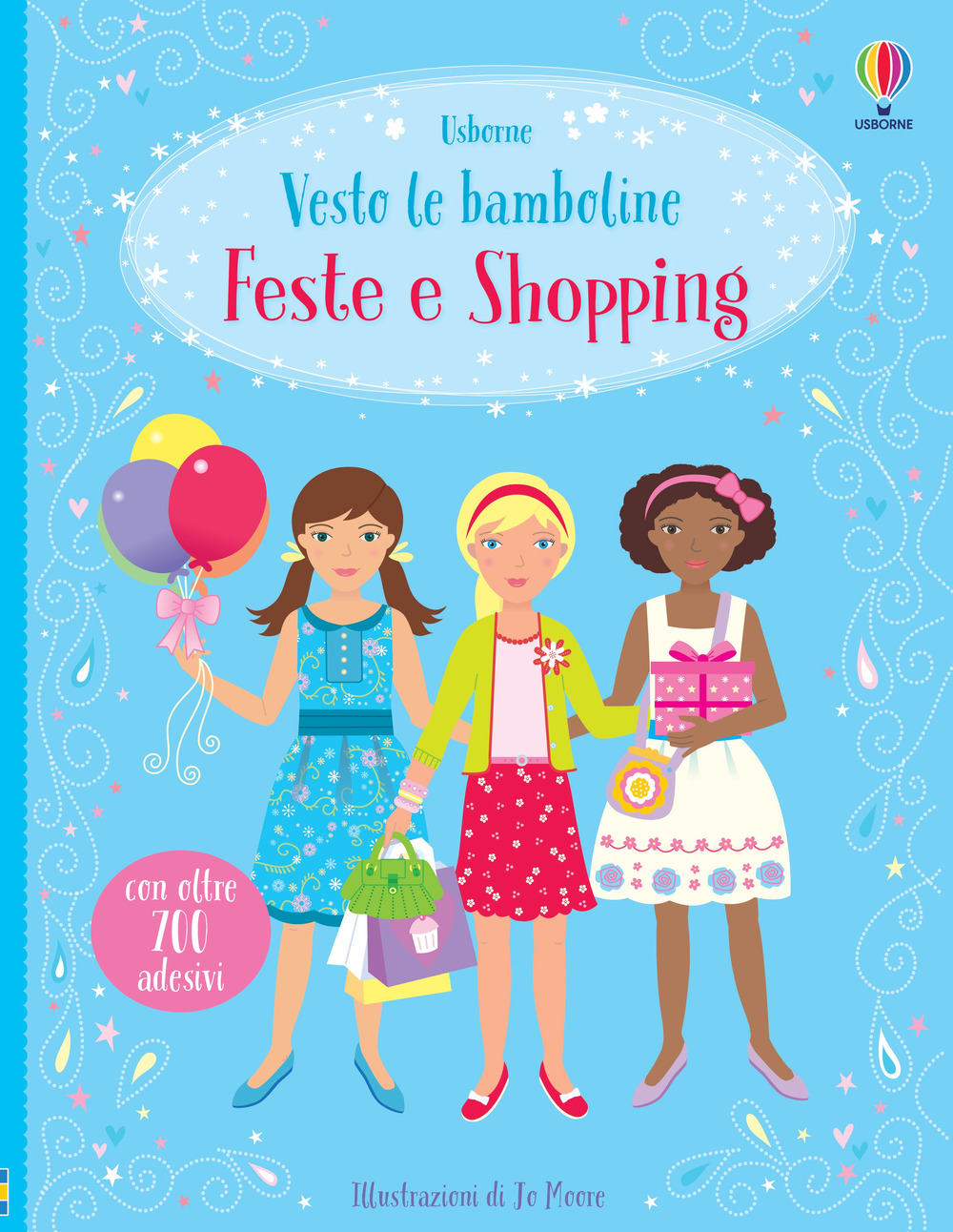 Feste e shopping. Con adesivi. Ediz. a colori