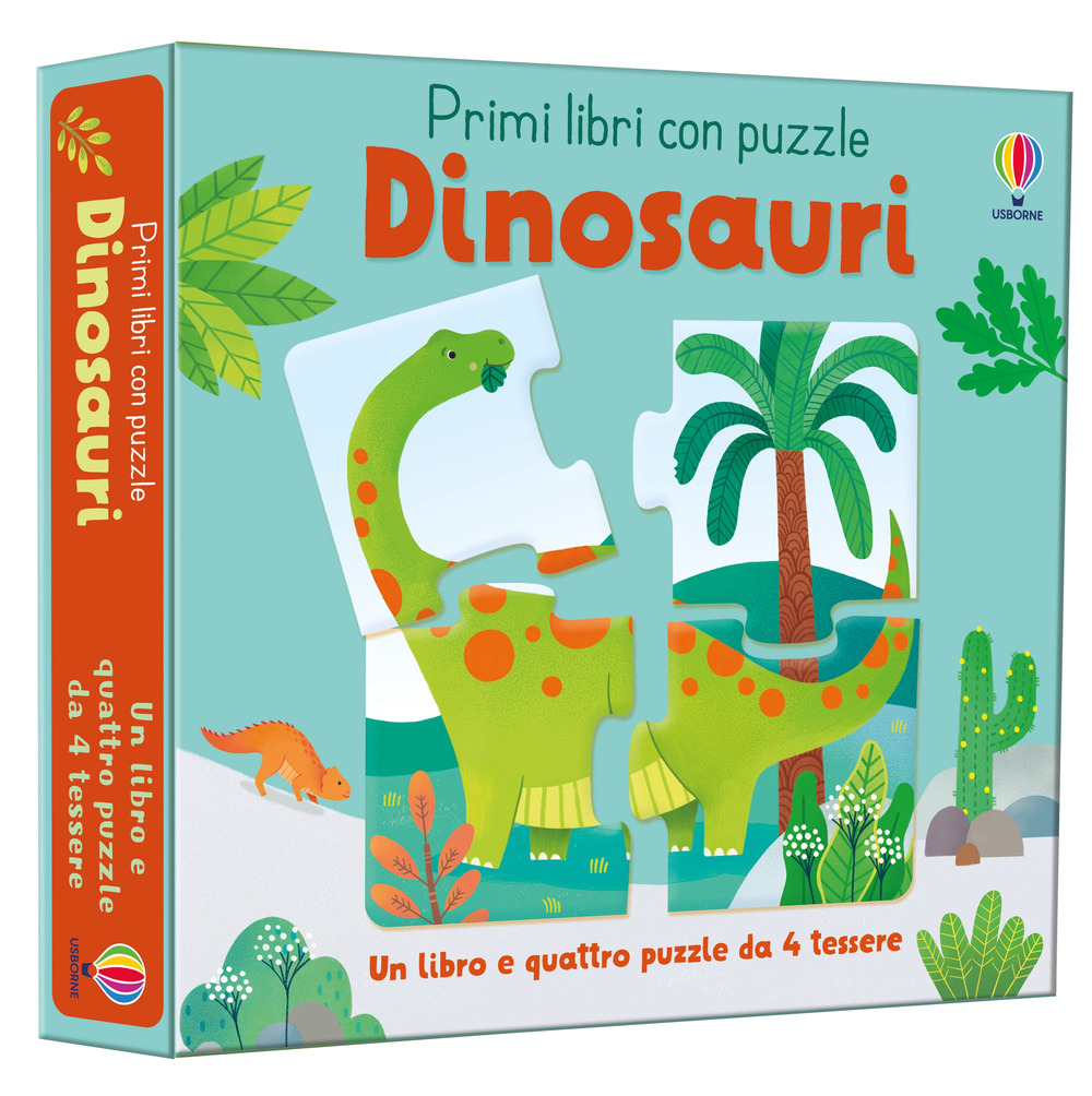 Dinosauri. Con 4 puzzle