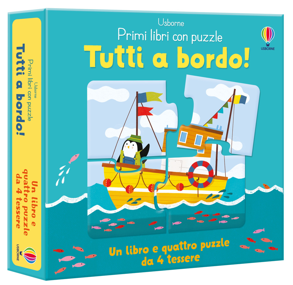 Tutti a bordo! Ediz. a colori. Con puzzle