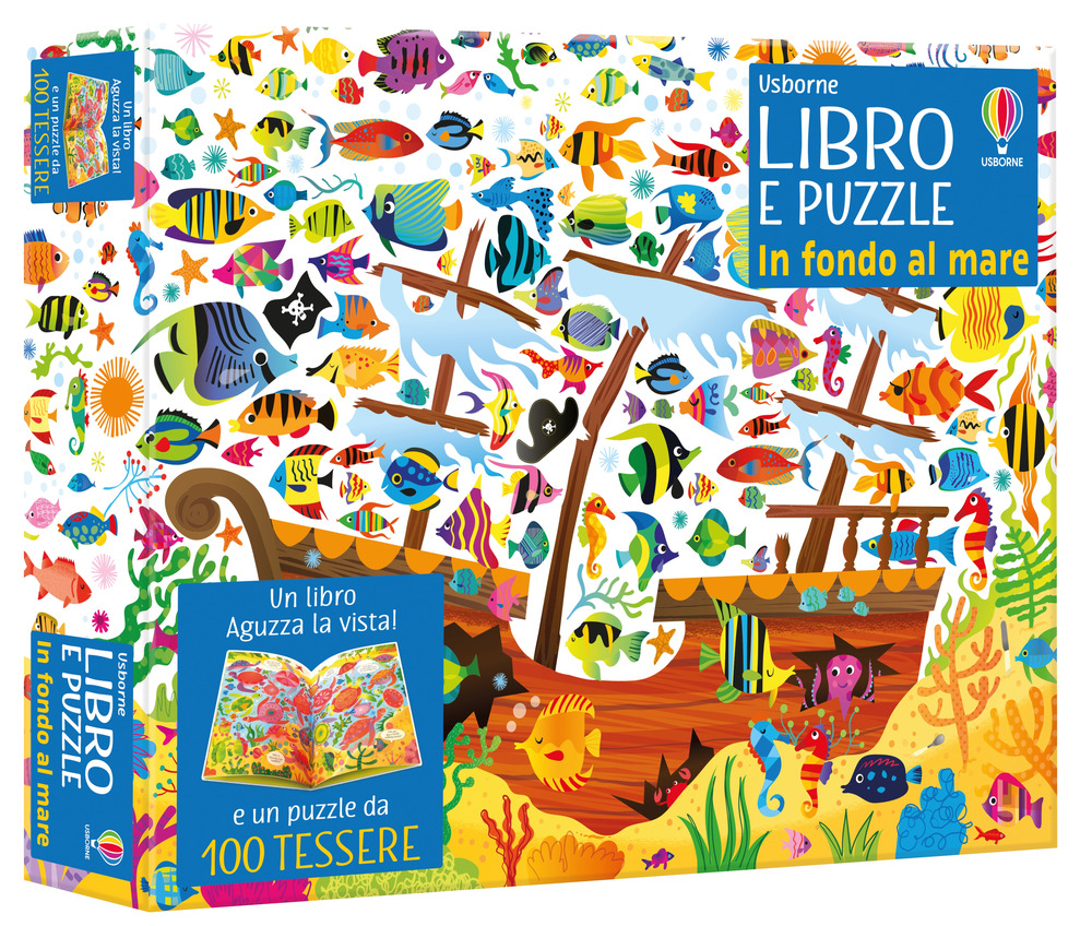 In fondo al mare. Ediz. a colori. Con puzzle