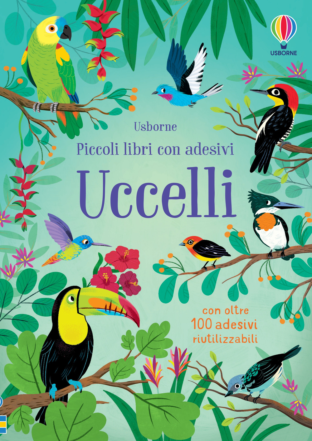 Uccelli. Con adesivi. Ediz. a colori