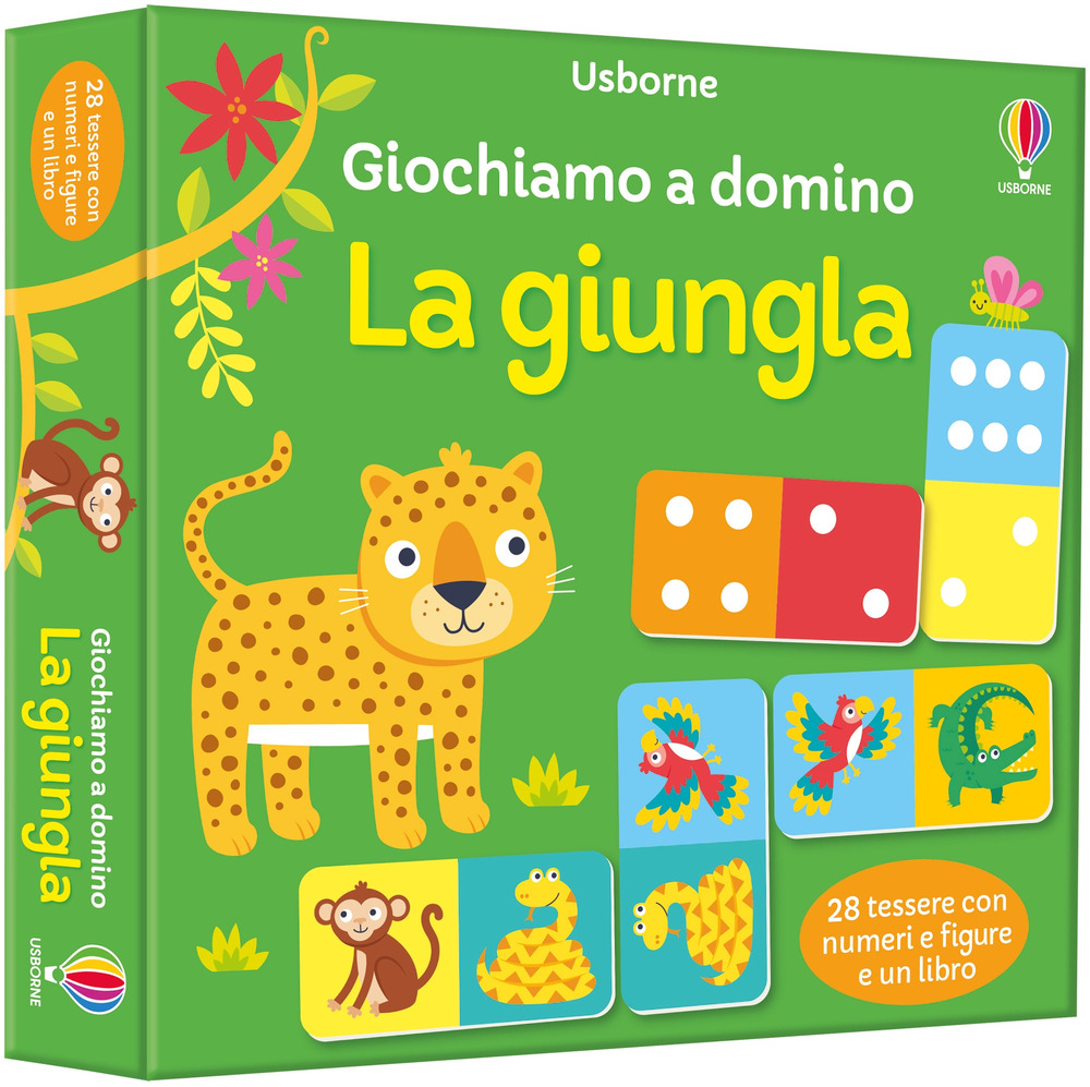 La giungla. Ediz. a colori. Con 28 tessere domino