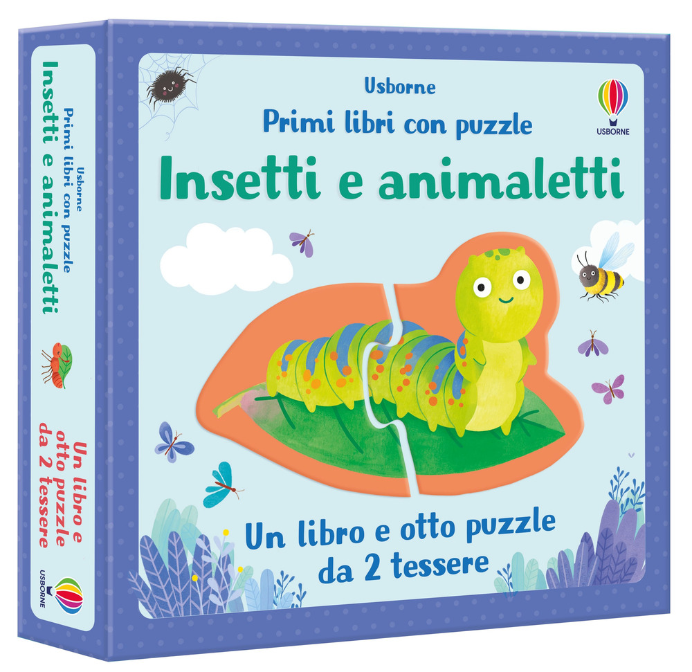 Insetti e animaletti. Ediz. a colori. Con puzzle