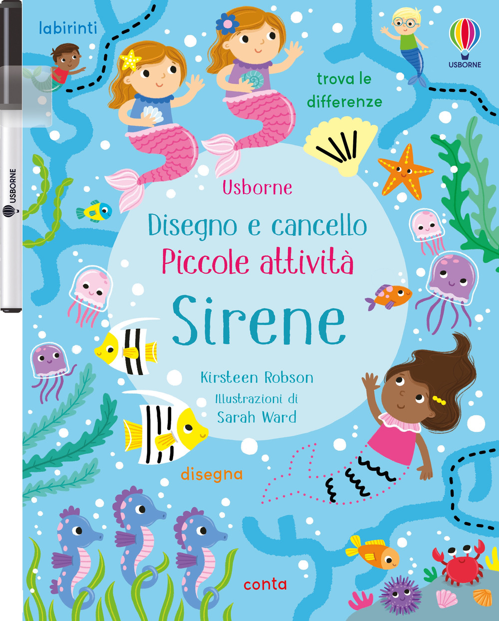 Sirene. Ediz. a colori. Con pennarello