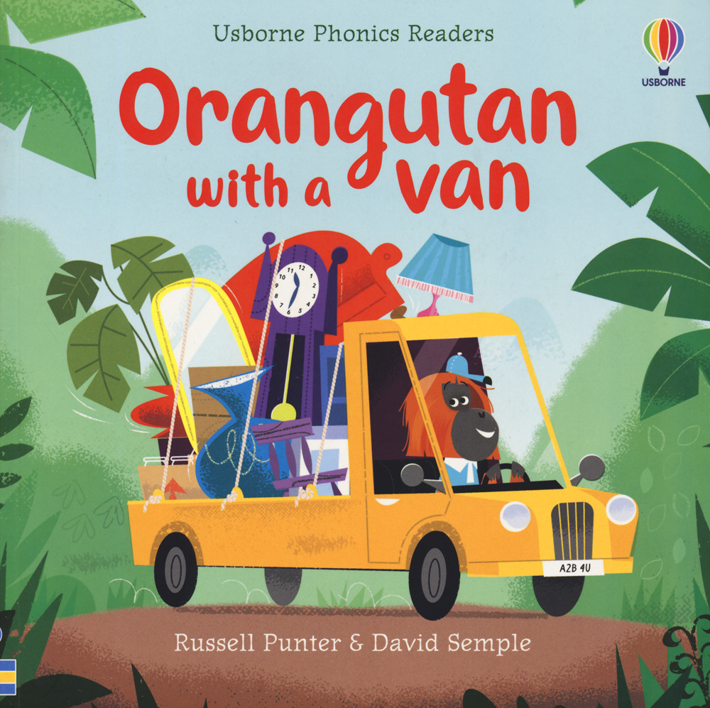 Orangutan with a van. Ediz. a colori