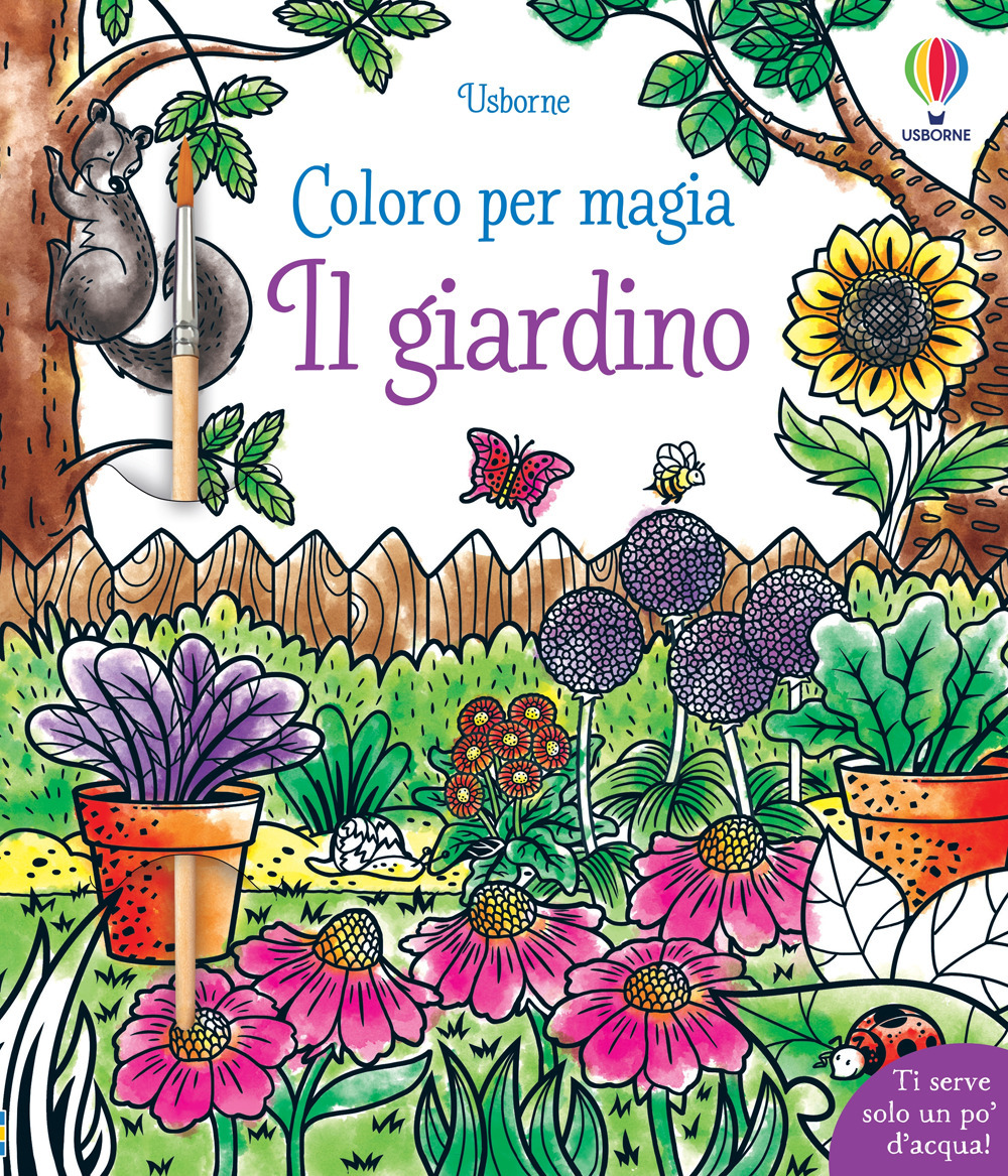 Il giardino. Ediz. illustrata. Con pennello