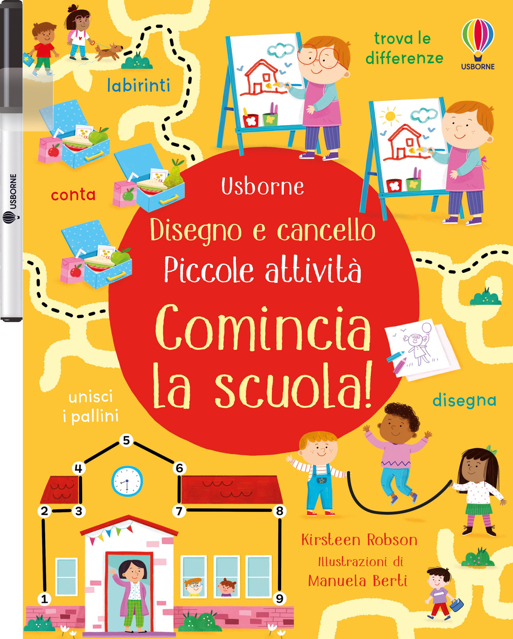 Comincia la scuola! Con pennello