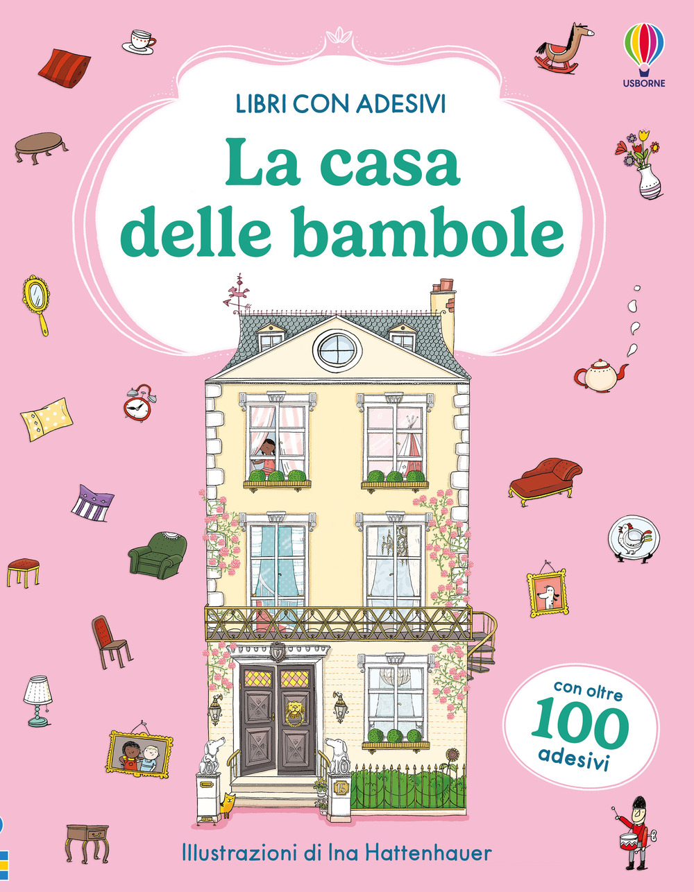 La casa delle bambole. Con adesivi. Ediz. a colori