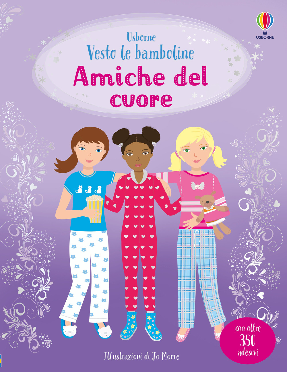 Amiche del cuore. Con adesivi. Ediz. a colori