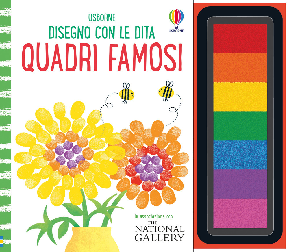 Quadri famosi. Ediz. a colori. Ediz. a spirale. Con pannello di inchiostro