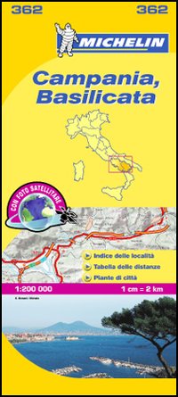 Campania, Basilicata 1:200.000