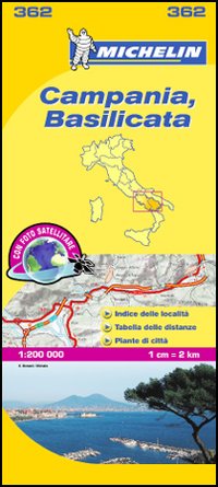 Campania e Basilicata 1:200.000