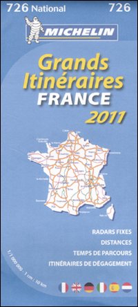 Route planning France 2011 1.000.000. Ediz. multilingue