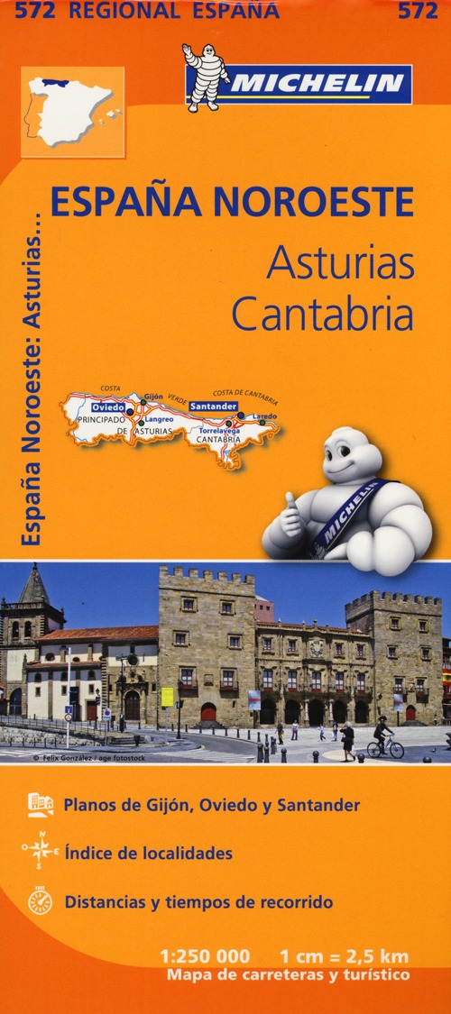 España Noreste. Asturias, Cantabria 1:250.000
