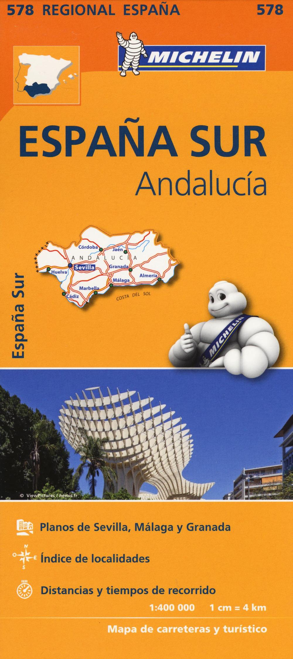España Sur. Andalucía 1:400.000
