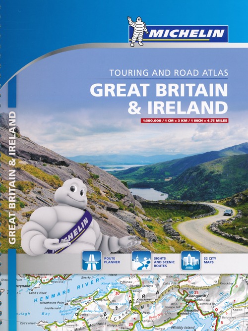 Great Britain & Ireland. Touring and road atlas 1:300.000. Ediz. a spirale