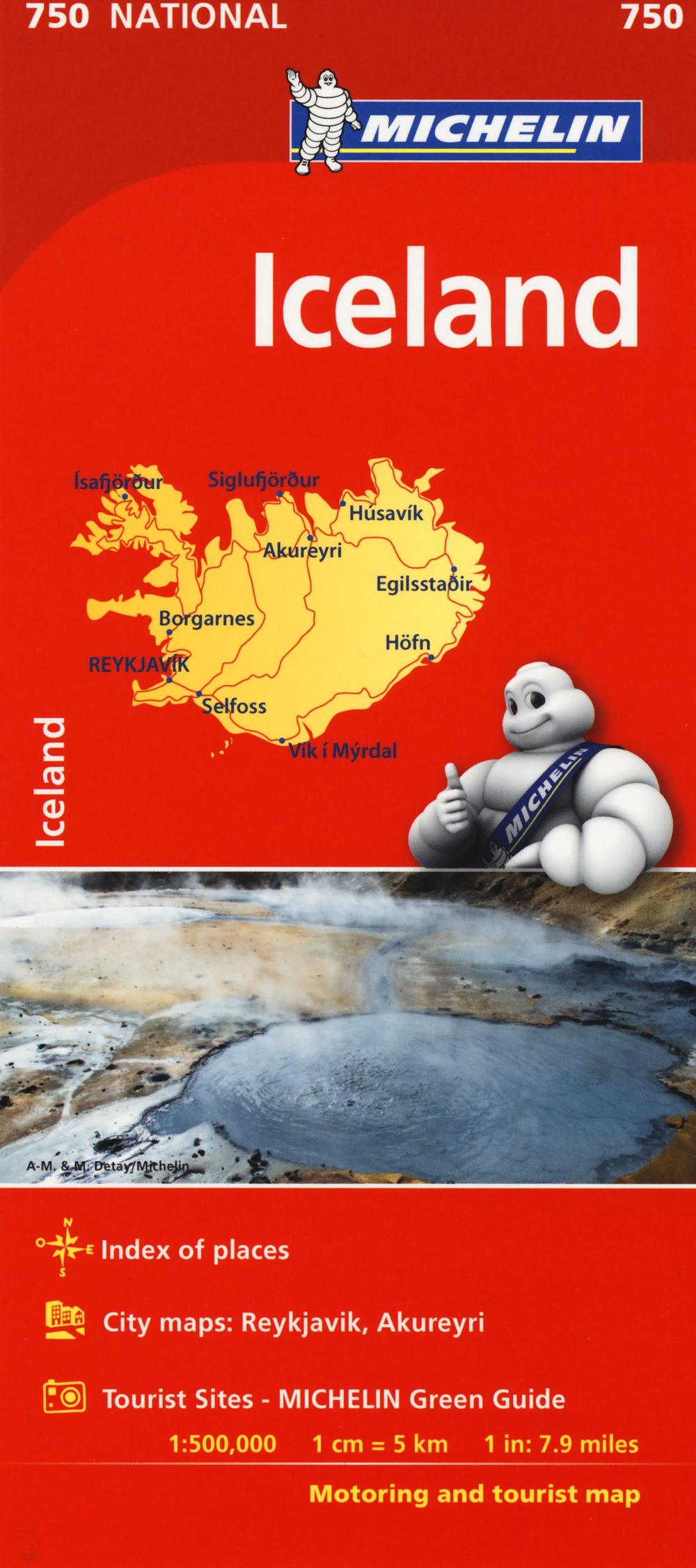 Iceland. 1:500.000