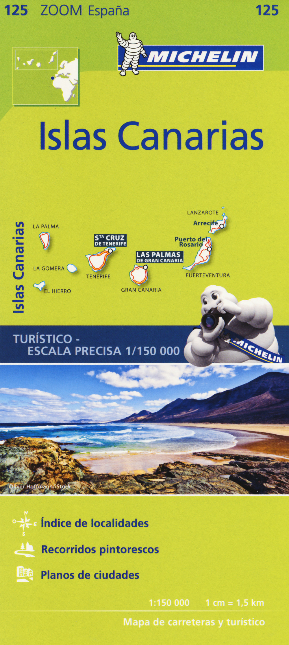 Islas Canarias 1:150.000. Ediz. multilingue