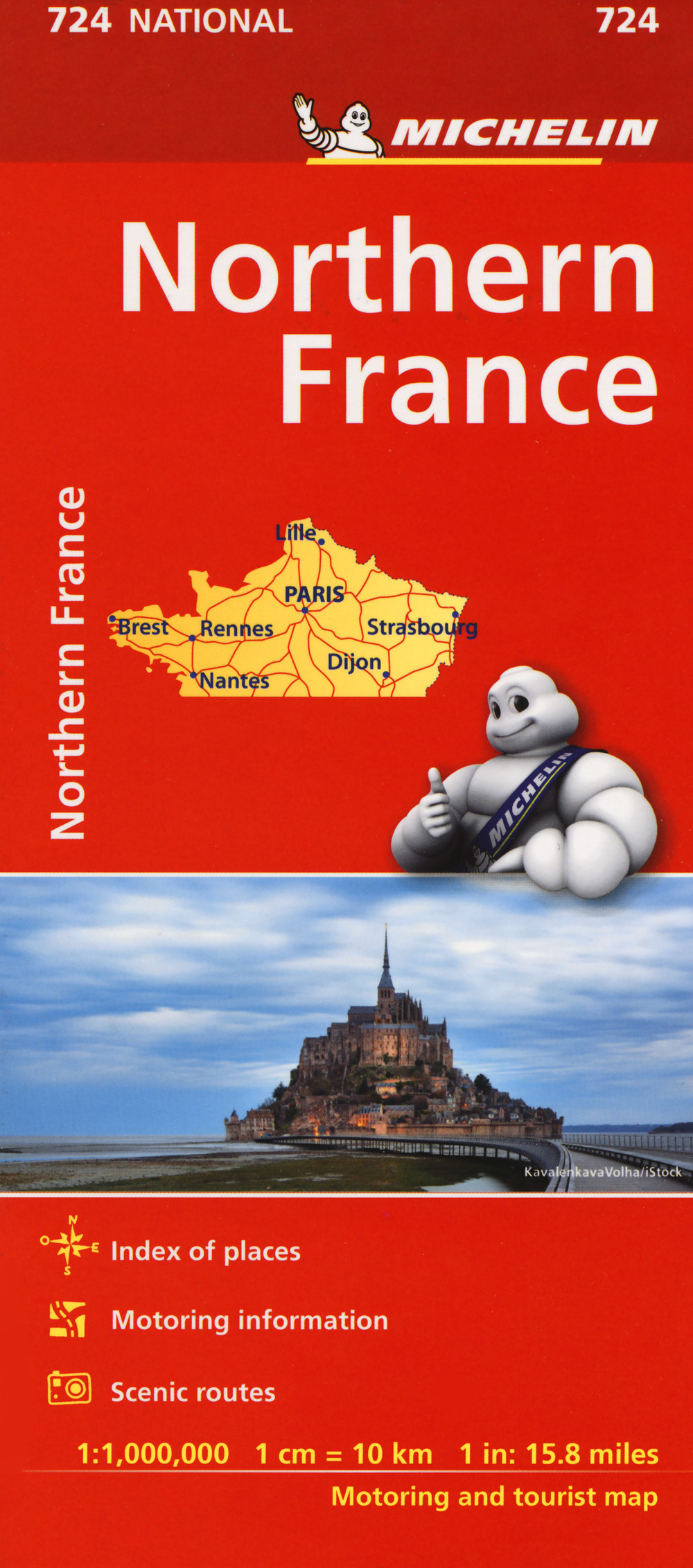 Northern France 1:1.000.000