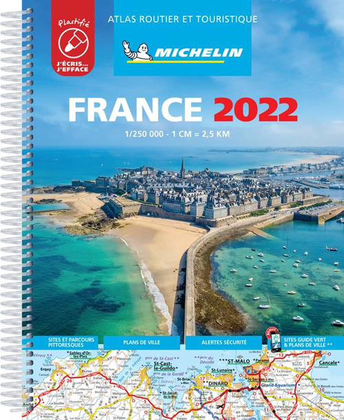 France. Atlas routier et touristique 2022. Ediz. a spirale