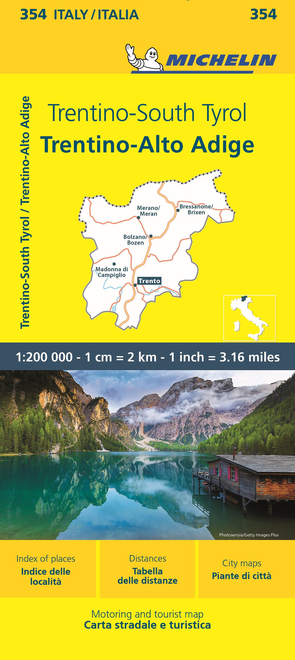 Trentino Alto Adige 1:200.000