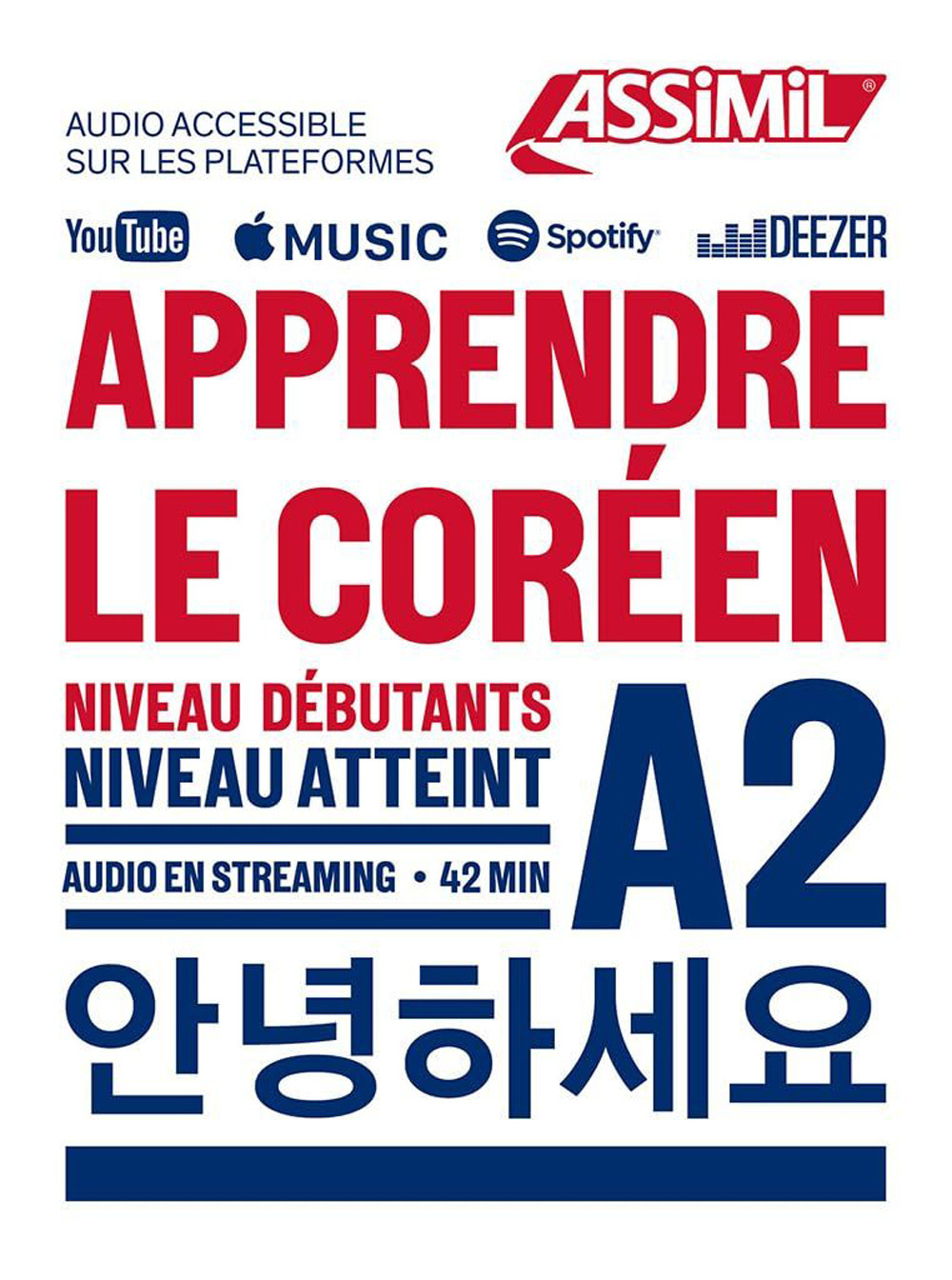 Apprendre le coréen. Niveau atteint A2. Con audio in streaming