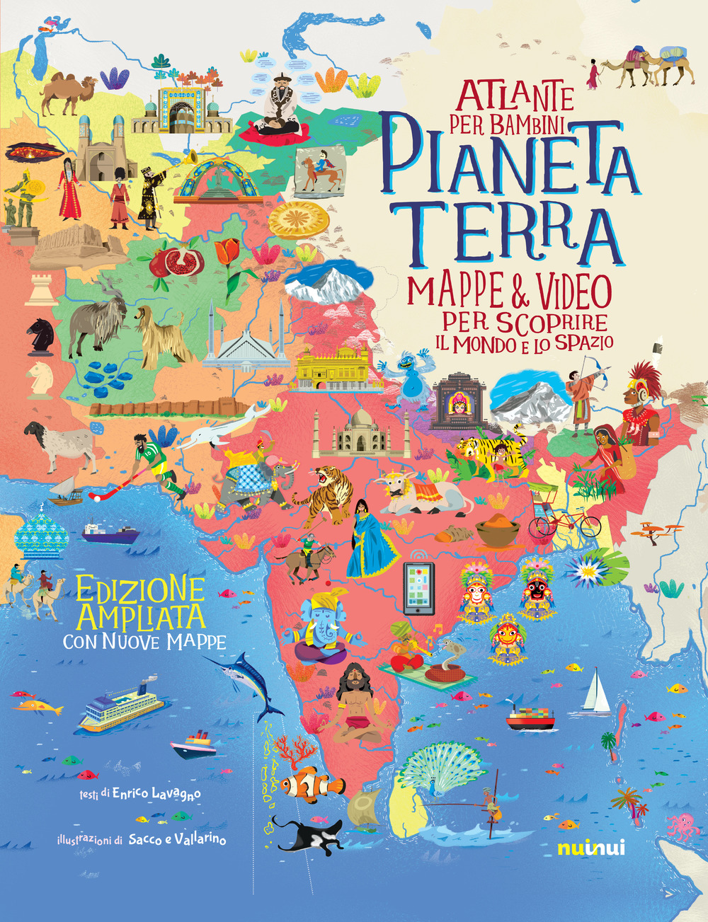 Pianeta Terra. Atlante per bambini. Mappe & video per scoprire il mondo e lo spazio. Ediz. ampliata