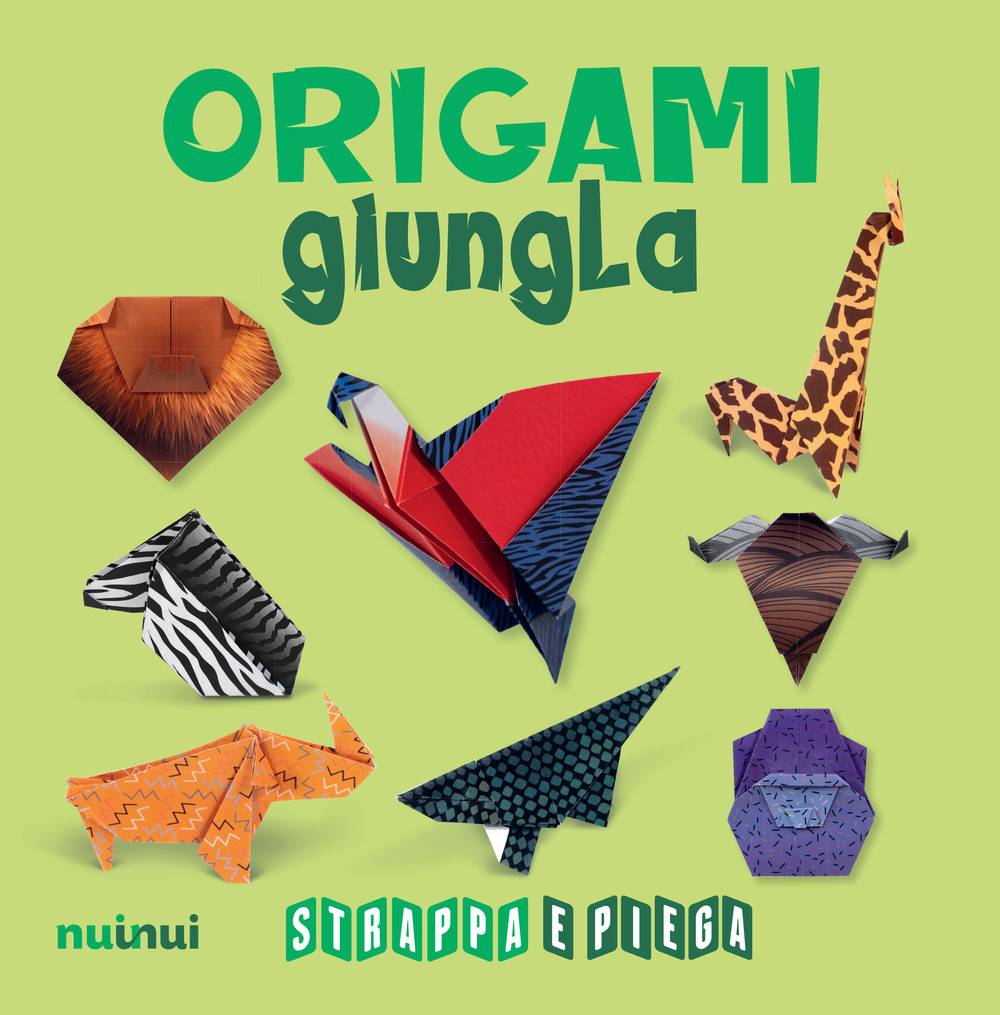 Origami giungla. Strappa e piega