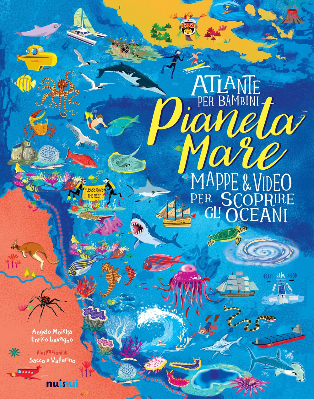 Pianeta Mare. Mappe & video per scoprire gli oceani. Ediz. a colori