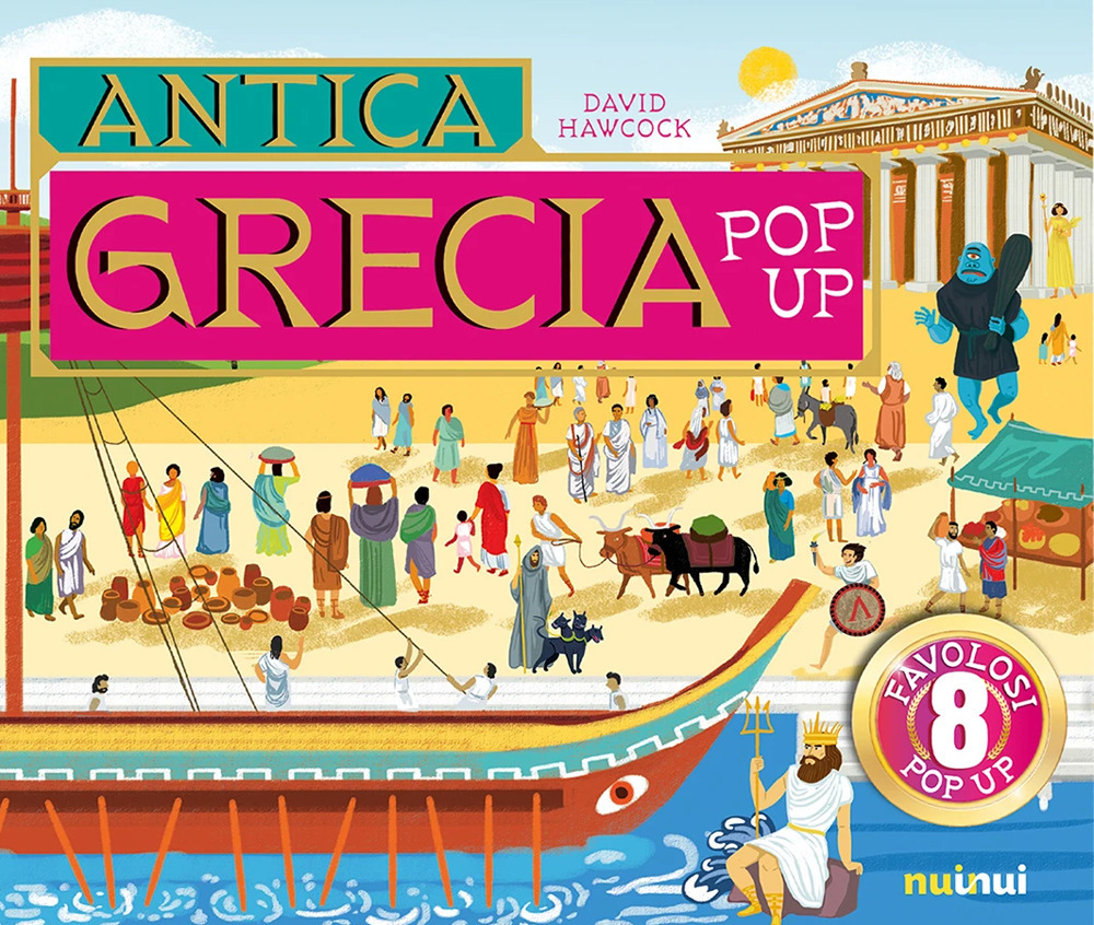 Antica Grecia. Libro pop up. Ediz. a colori