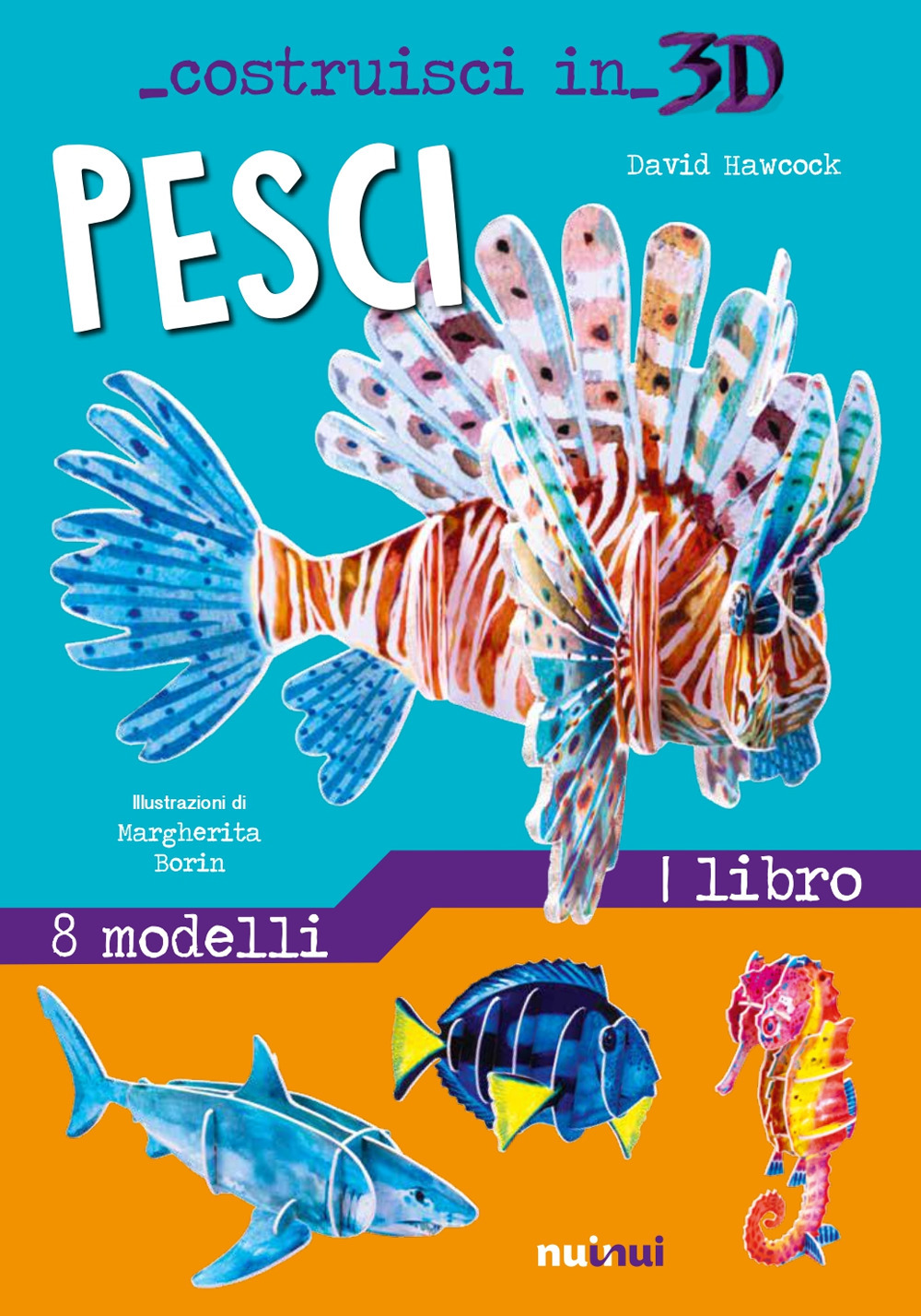 Pesci. Costruisci in 3D. Con gadget