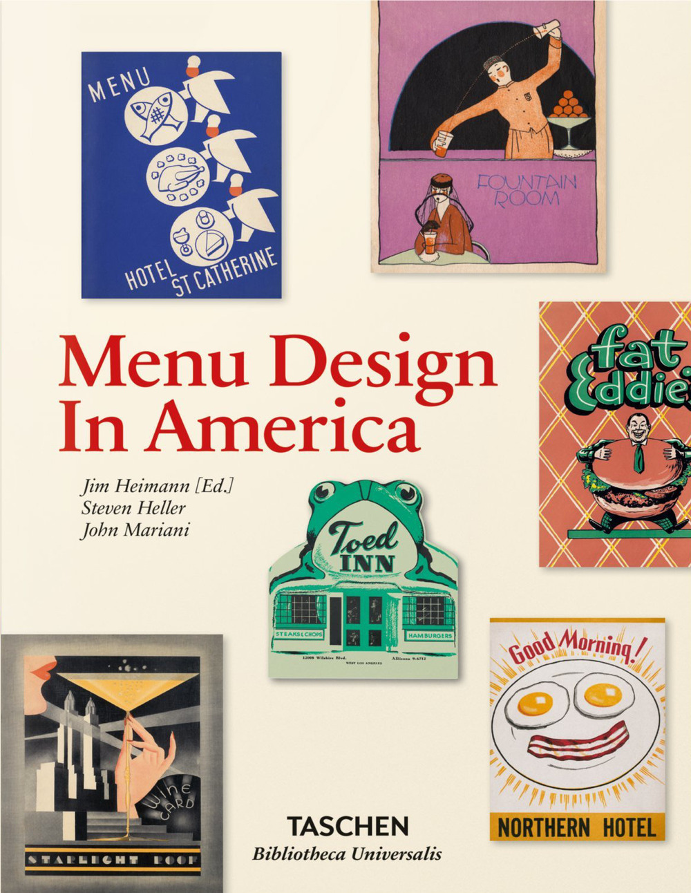 Menu design in America. Ediz. inglese, francese e tedesca