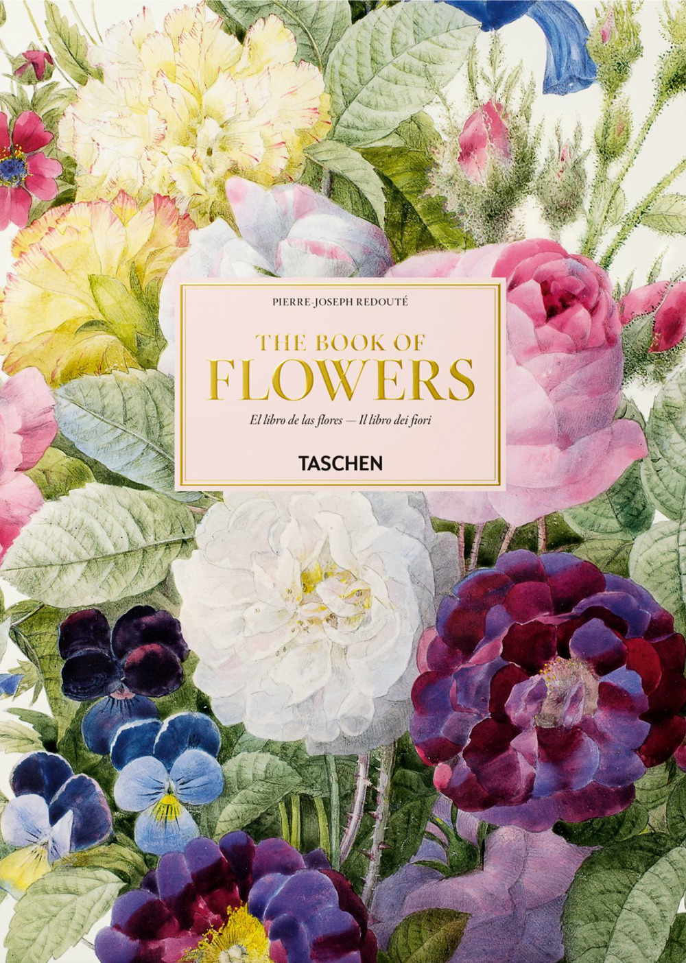 Redouté. The book of flowers. Ediz. inglese, francese, tedesca