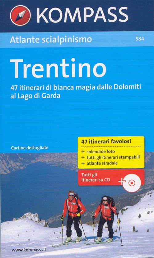 Atlante scialpinismo n. 584. Trentino