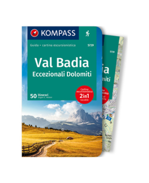 Guida escursionistica n. 5739. Val Badia. Con Carta geografica ripiegata