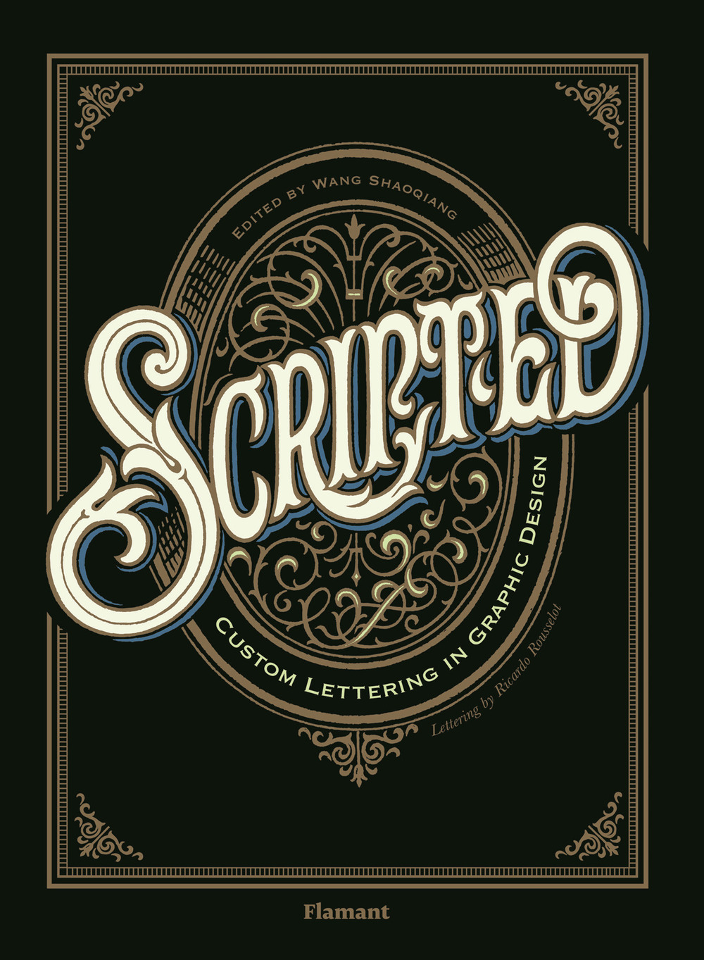 Scripted. Custom lettering in graphic design